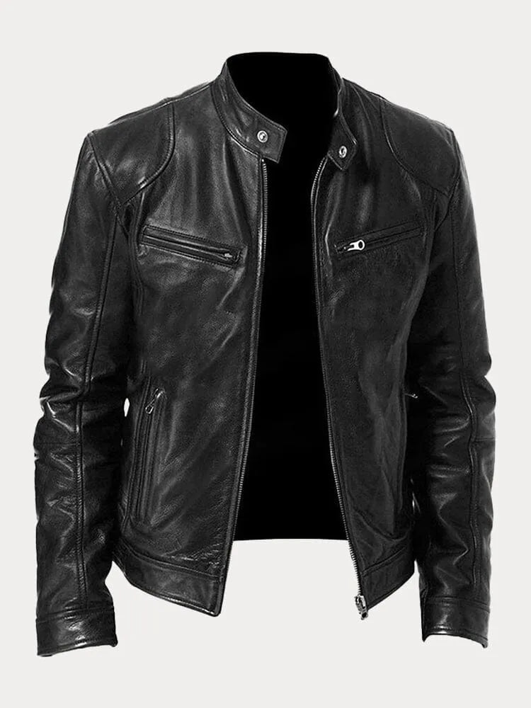 Matis™ Veste en Cuir Élégante pour Toutes les Occasions