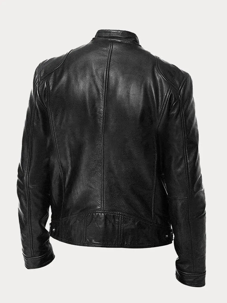 Matis™ Veste en Cuir Élégante pour Toutes les Occasions
