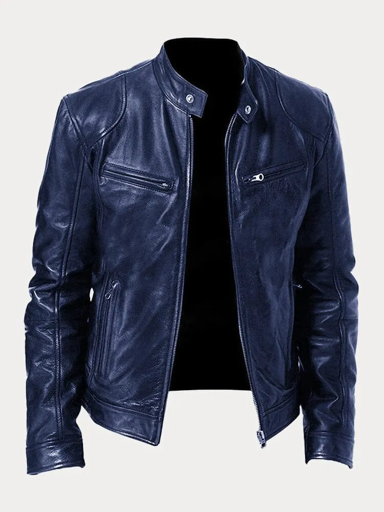 Matis™ Veste en Cuir Élégante pour Toutes les Occasions
