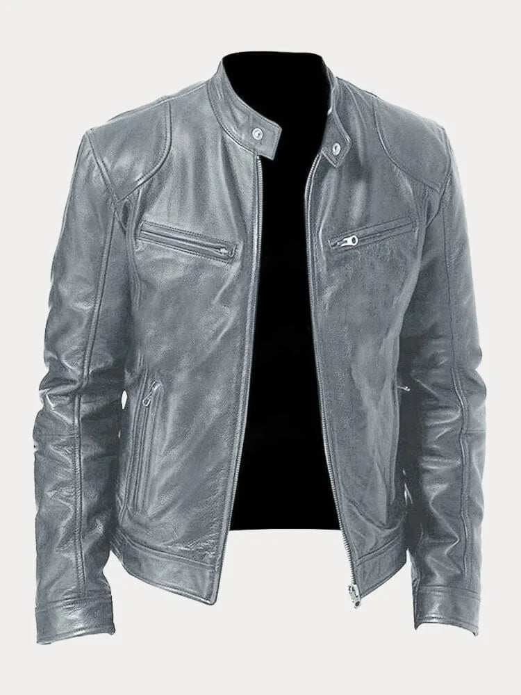 Matis™ Veste en Cuir Élégante pour Toutes les Occasions