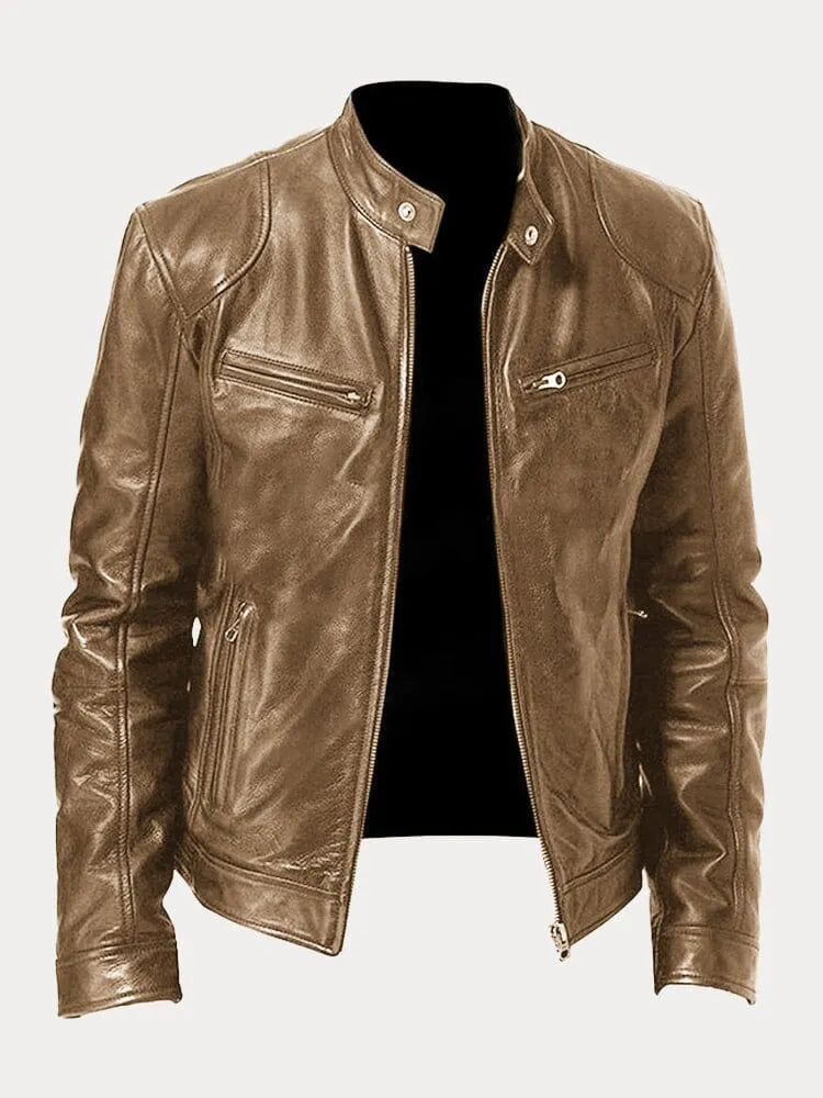 Matis™ Veste en Cuir Élégante pour Toutes les Occasions