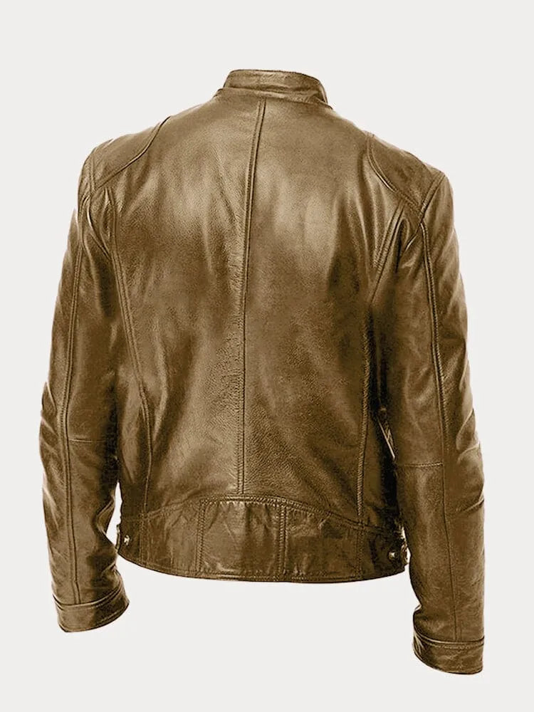 Matis™ Veste en Cuir Élégante pour Toutes les Occasions