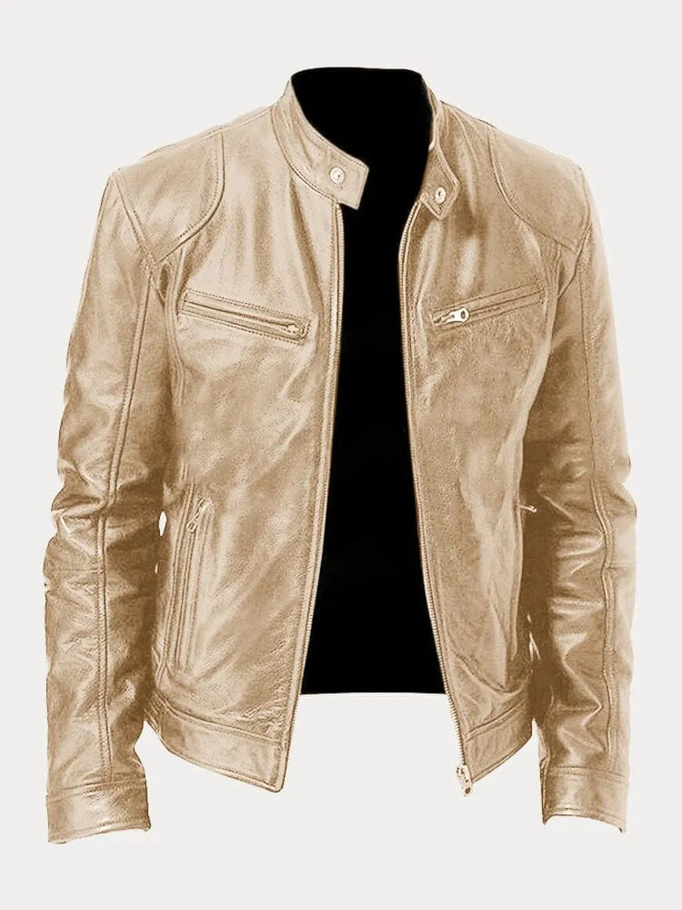 Matis™ Veste en Cuir Élégante pour Toutes les Occasions