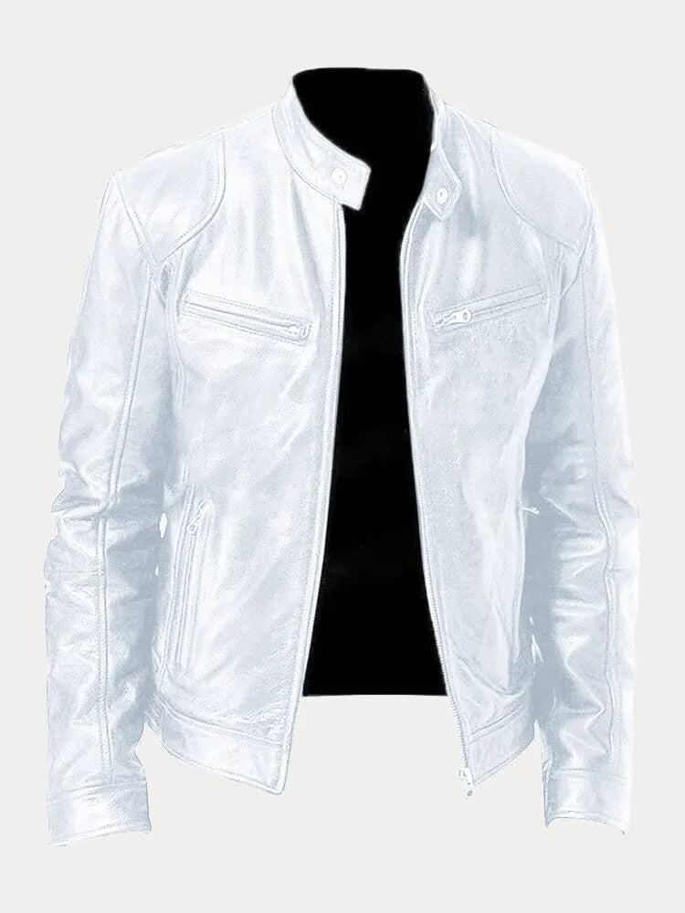 Matis™ Veste en Cuir Élégante pour Toutes les Occasions