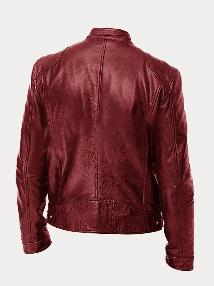 Matis™ Veste en Cuir Élégante pour Toutes les Occasions