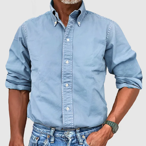 Larsson™ Chemise Classique en Coton