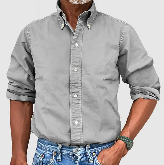 Larsson™ Chemise Classique en Coton