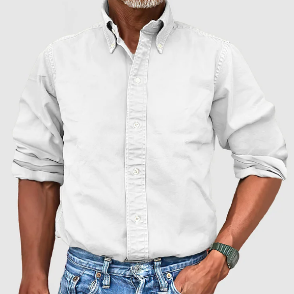 Larsson™ Chemise Classique en Coton