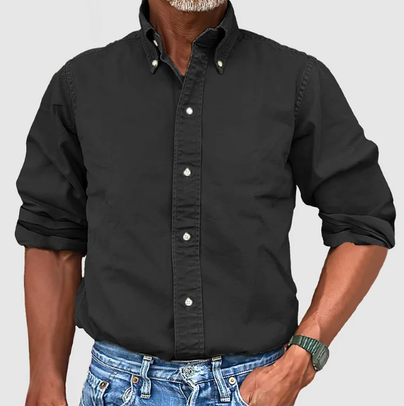 Larsson™ Chemise Classique en Coton