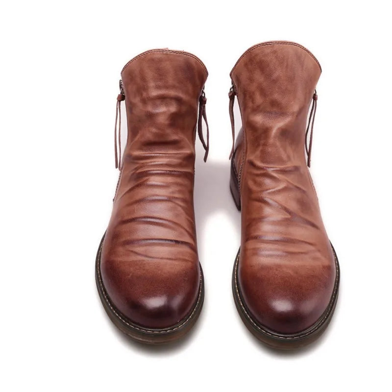 Jérôme™ Bottes en Cuir Premium