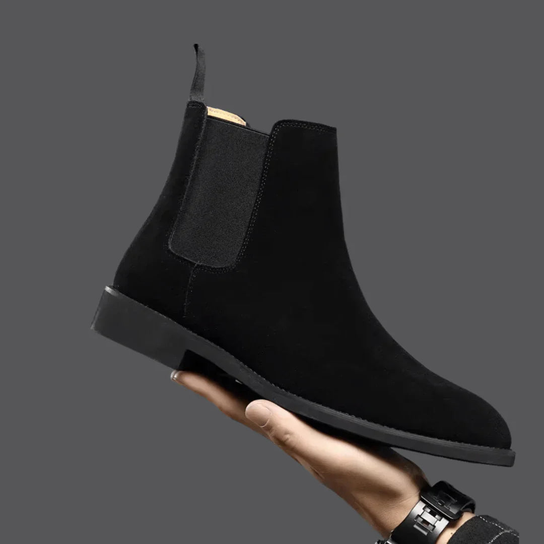 Léandre™ Bottes Chelsea en Daim Doux