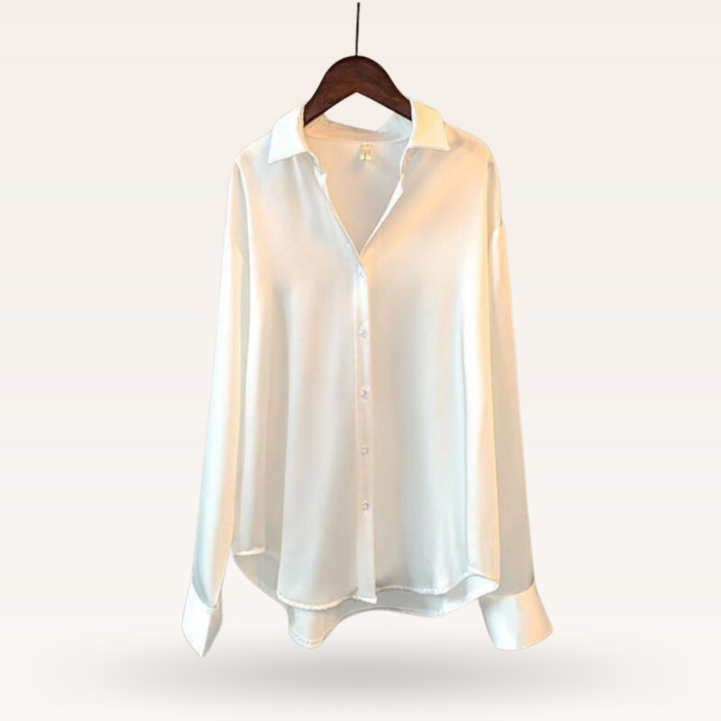 Ondine™ Chemisier Élégant en Satin