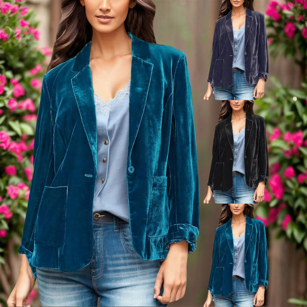 Loreen™ Manteau à Col Revers