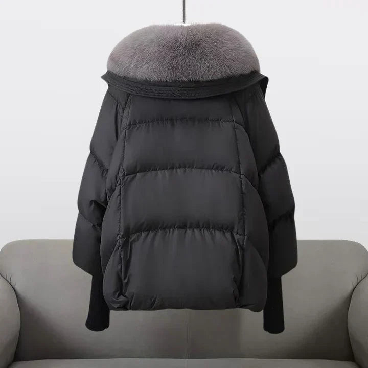 Mona™ Veste Élégante en Fausse Fourrure