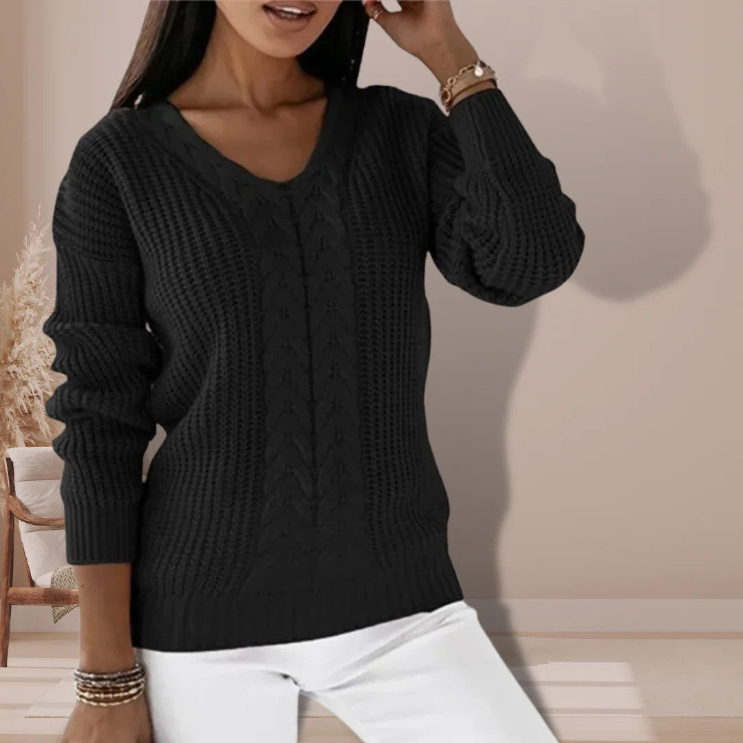Malin™ Pull Tricoté Élégance Classique