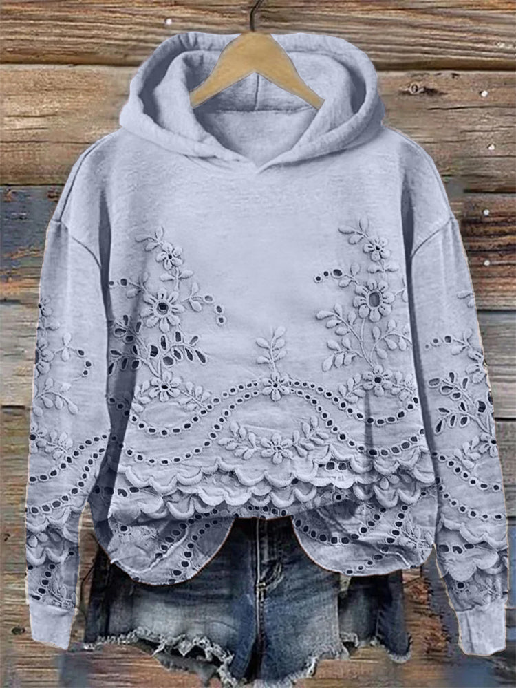 Léana™ Sweat Vintage Fleuri