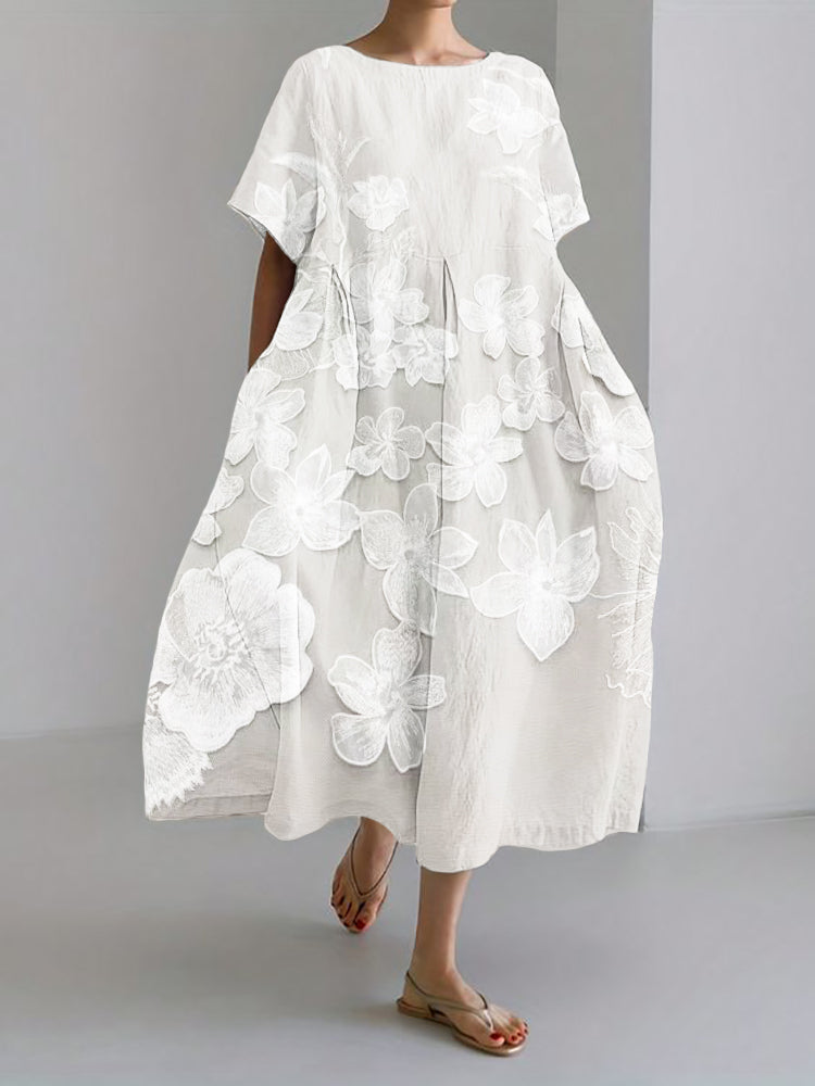 Isabeau™ Élégante Robe à Imprimé Fleuri