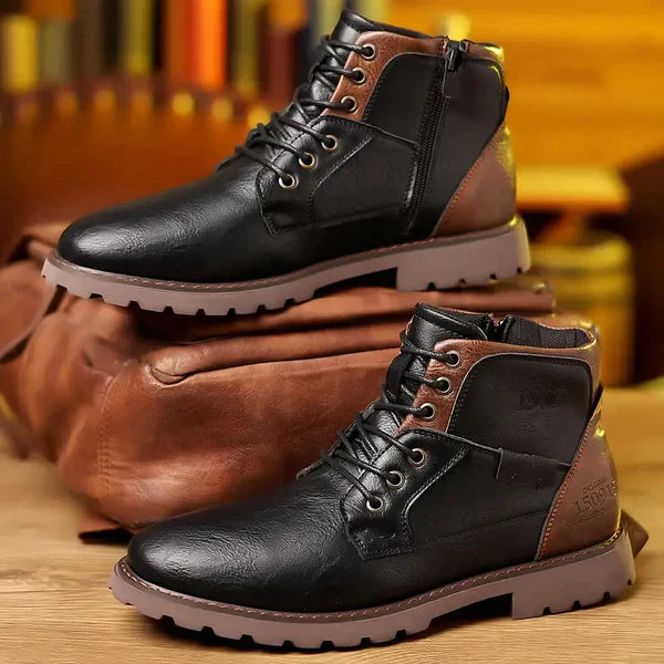 Léon™ Bottes en Cuir Premium