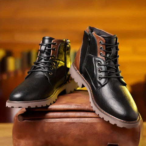 Léon™ Bottes en Cuir Premium