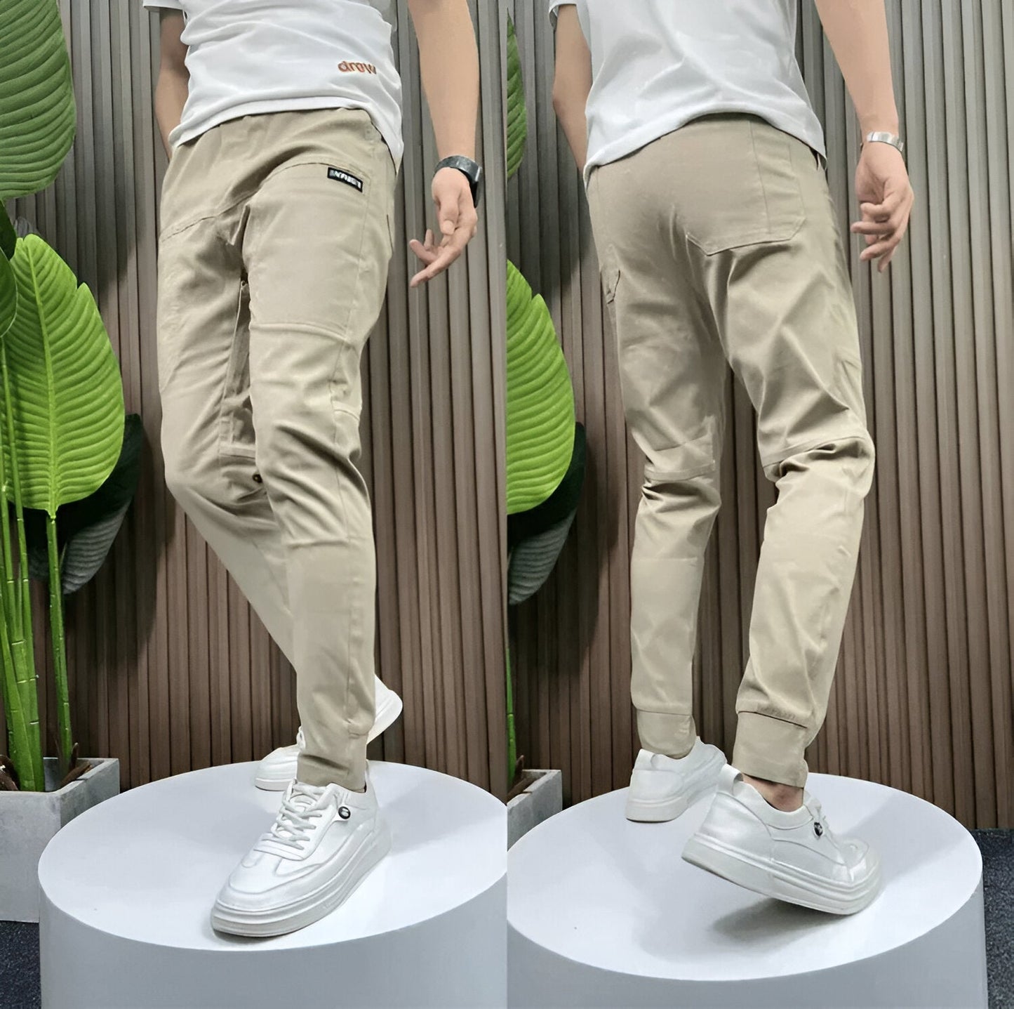 1+1 Gratuit Youssef™ Pantalon Cargo Extensible de Première Qualité