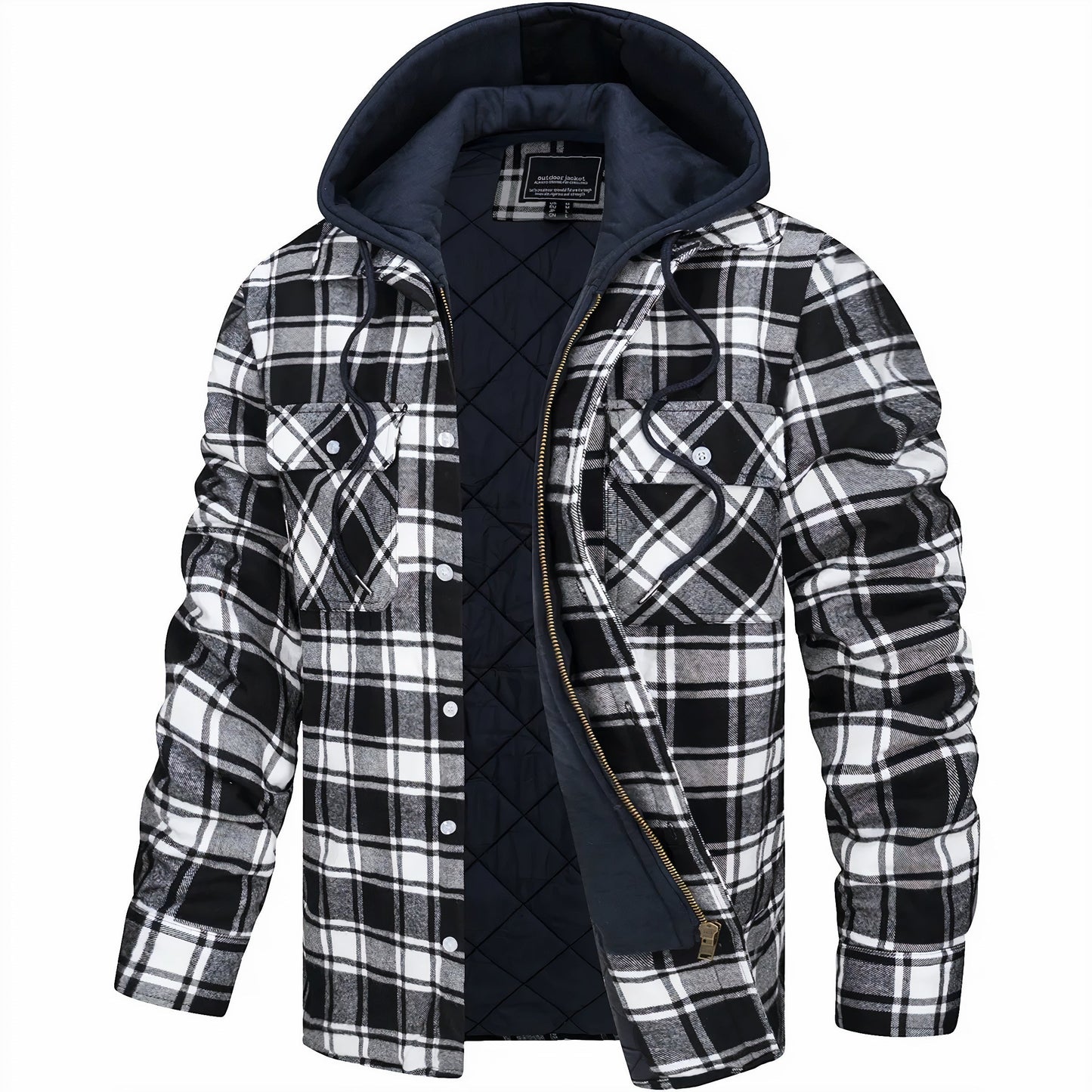 Hugo™ Veste à Carreaux Élégante