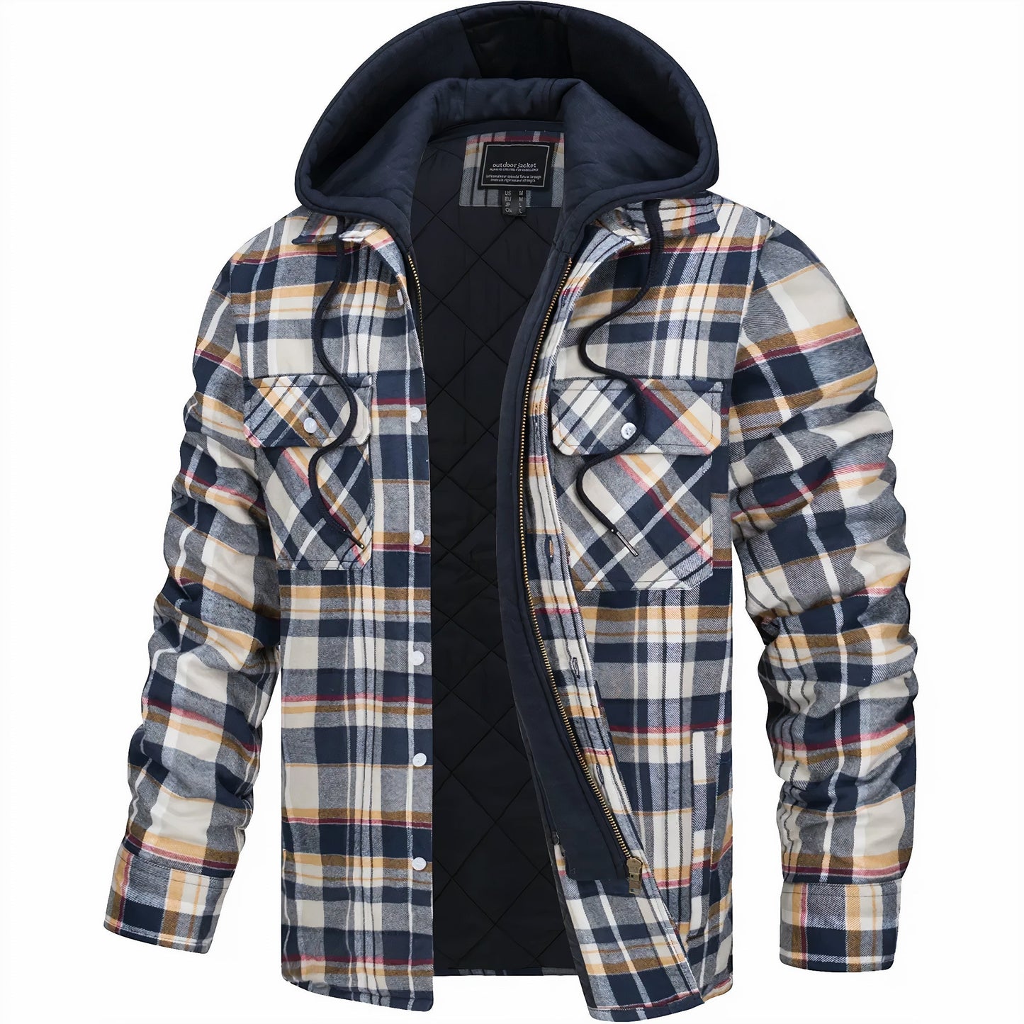Hugo™ Veste à Carreaux Élégante