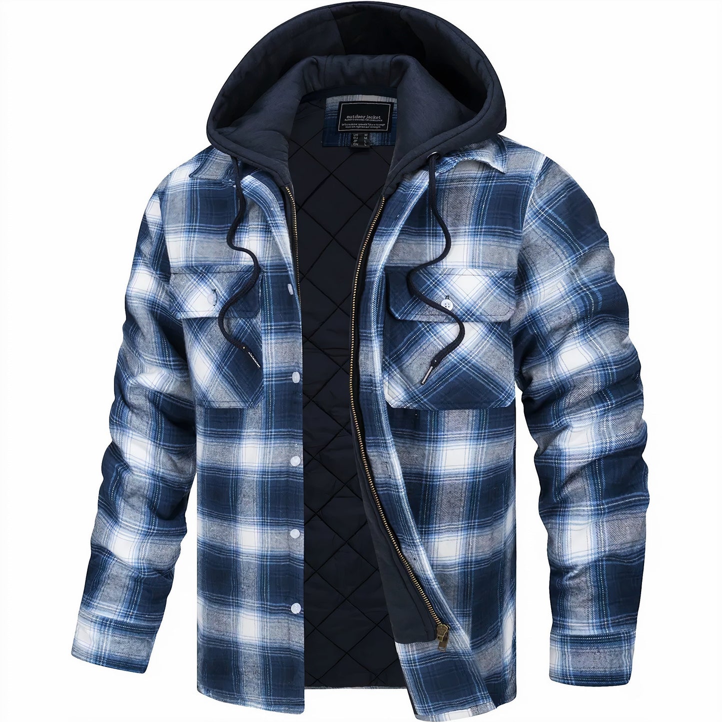 Hugo™ Veste à Carreaux Élégante