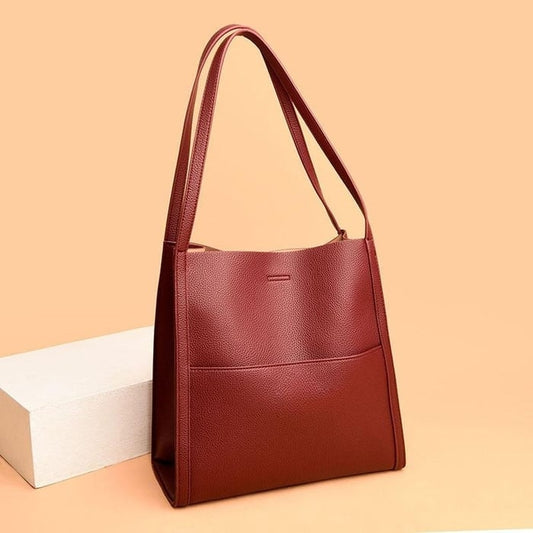 Iris™ Élégante Sacoche en Cuir Véritable