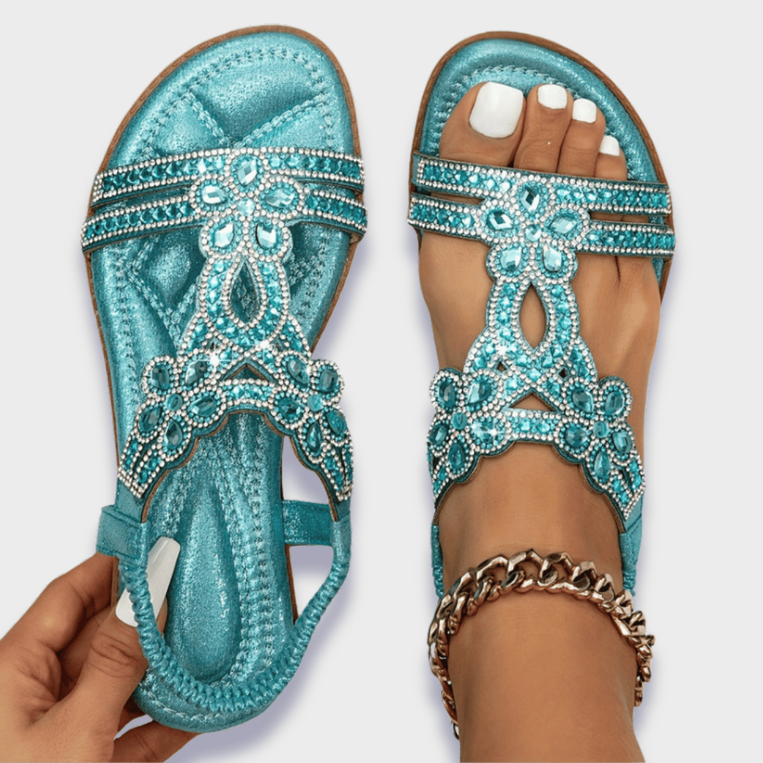 Gisèle™ Sandales Boho Orthopédiques