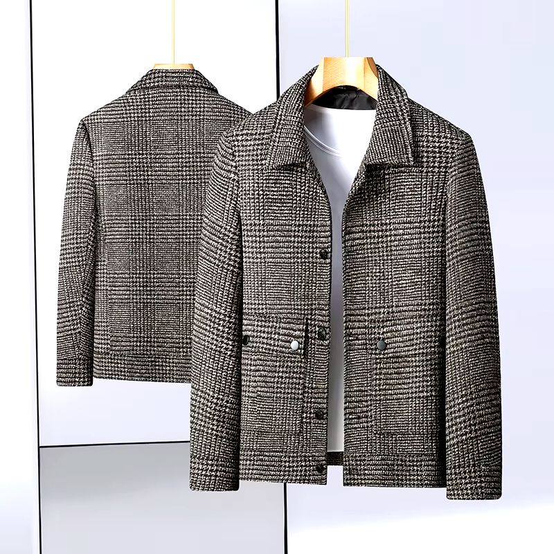 Blaise™ Veste en Laine Élégante