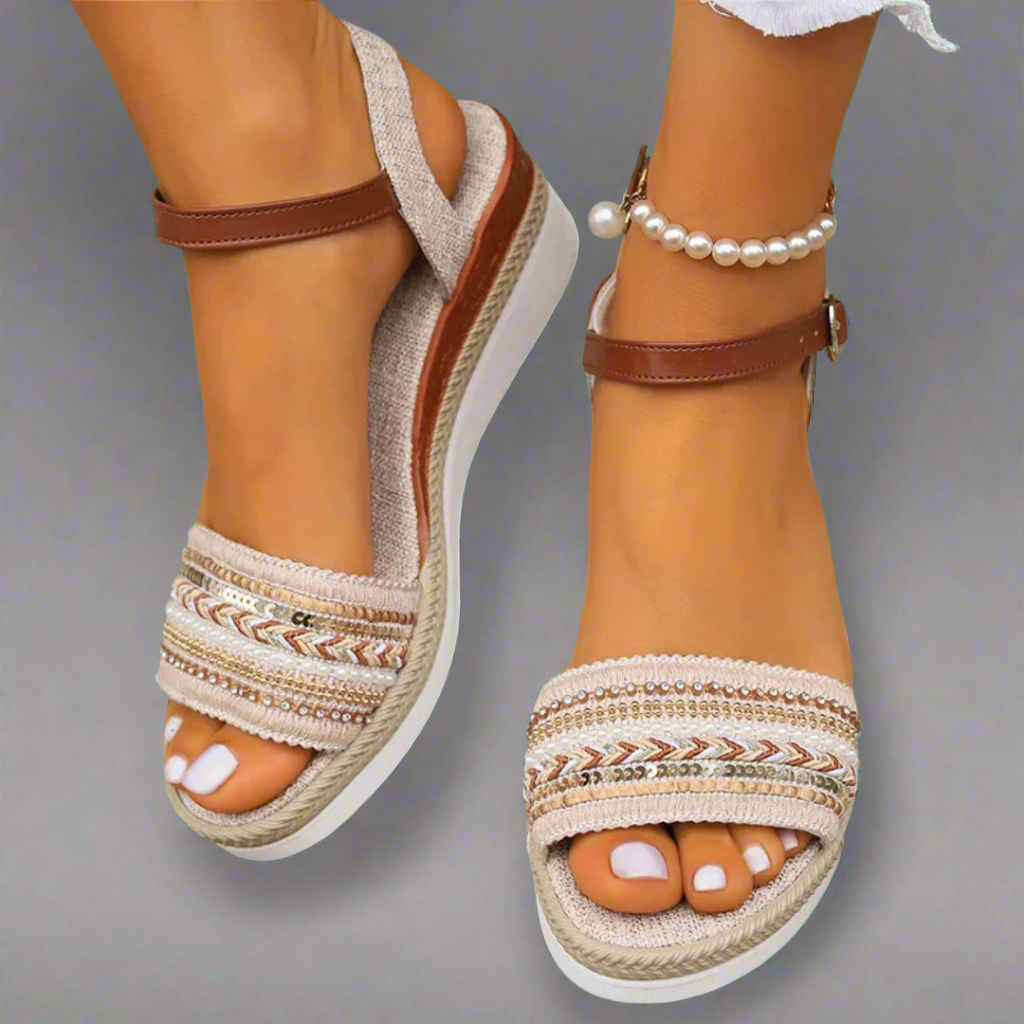 Faustine™ Sandales Confort Quotidien