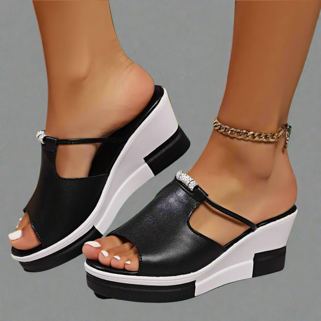 Flavie™ Sandales Orthopédiques à Talons Hauts