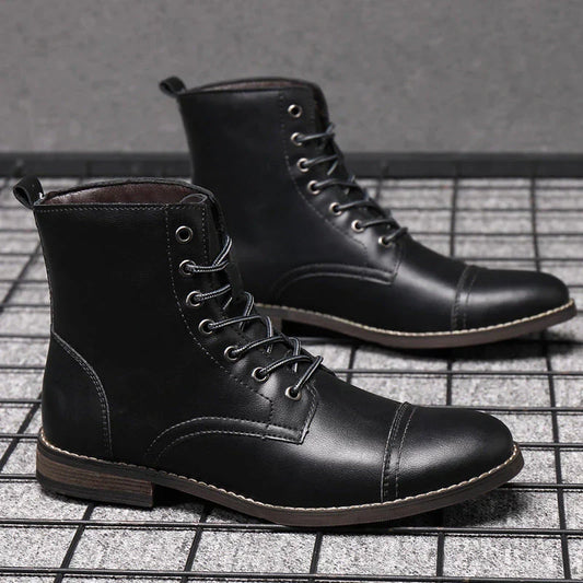 Émile™ Bottes en Cuir Premium