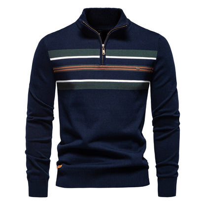 Benny™ Pull Zippé à Rayures