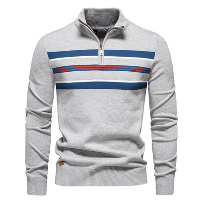 Benny™ Pull Zippé à Rayures