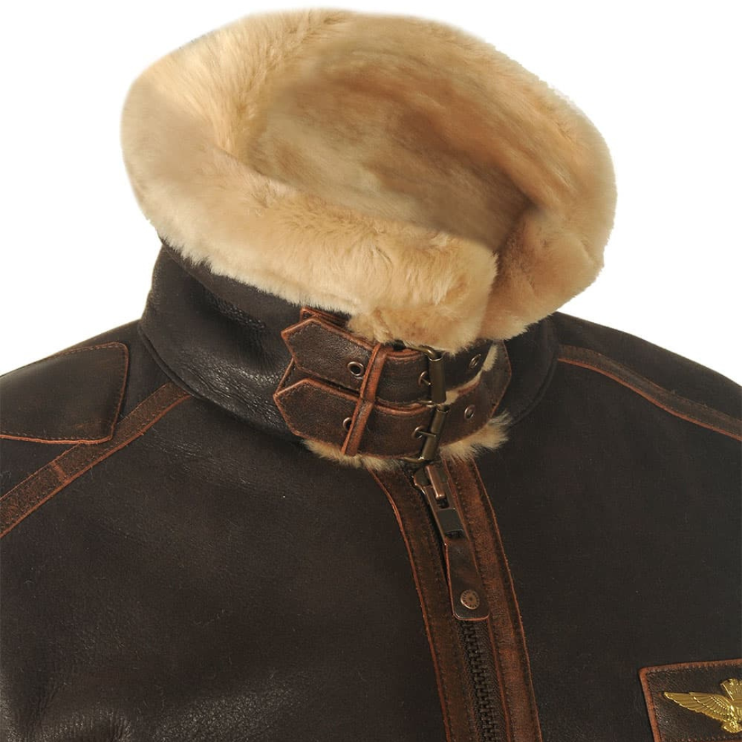 Timéo™ Veste en Cuir pour Homme avec Style et Attitude
