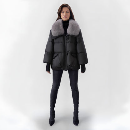 Mona™ Veste Élégante en Fausse Fourrure