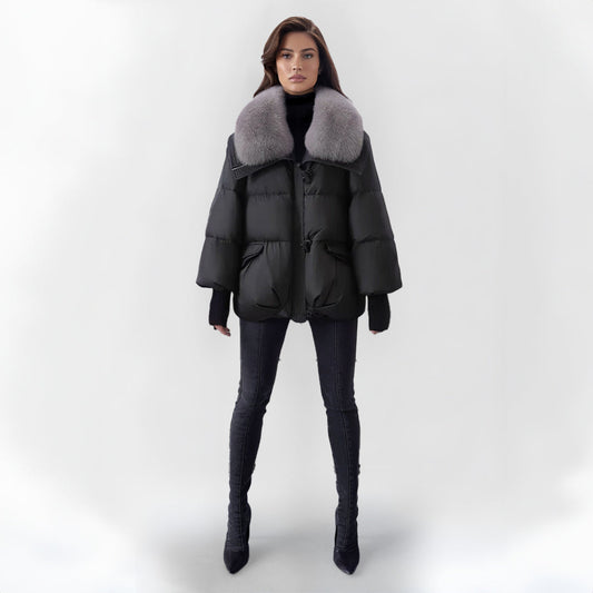 Mona™ Veste Élégante en Fausse Fourrure