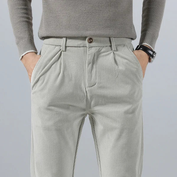 Yanis™ Pantalon Côtelé en Velours