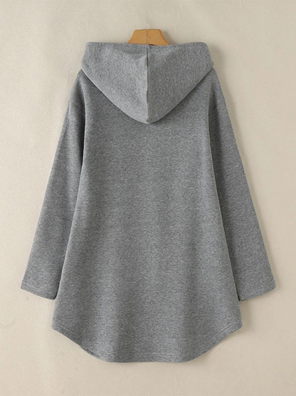 Joselle™ Sweat à Capuche Avec Poche Frontale