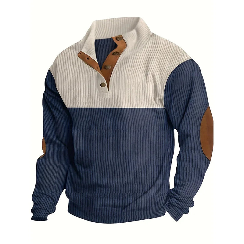 Chandler™ Pull à Manches Longues Avec Fermeture à Boutons