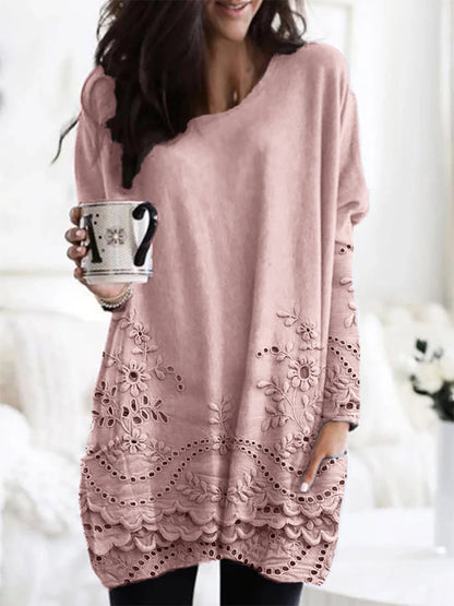 Oriane™ Pull Confortable Imprimé