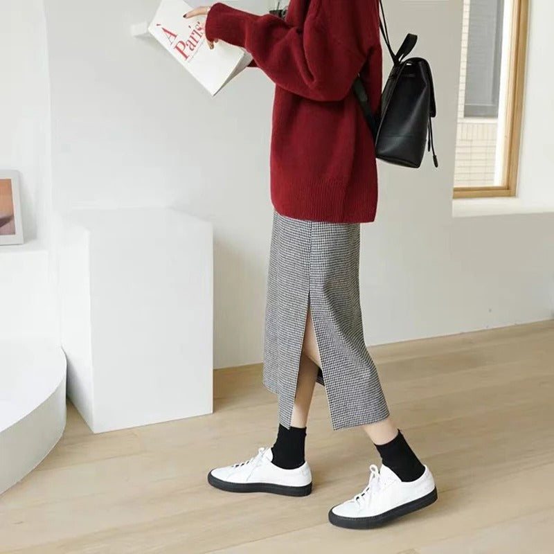 Sara™ Pull Col Roulé Décontracté