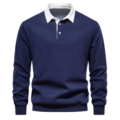 Théo™ Pull Hiver Classique Style Polo