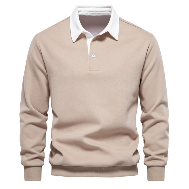 Théo™ Pull Hiver Classique Style Polo