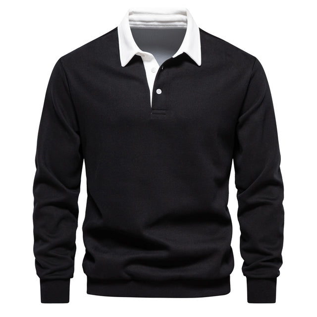 Théo™ Pull Hiver Classique Style Polo