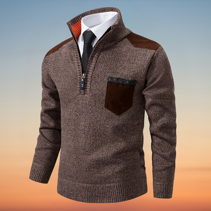Dumas™ Pull en Cachemire à Fermeture Éclair
