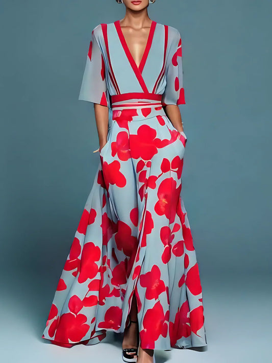 Lovisia™ Robe Élégante à Manches