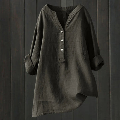 Mikaela™ Blouse Boutonnée