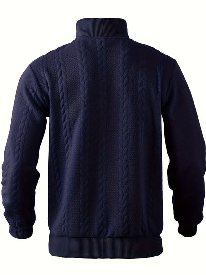 Thomas™ Pull Zippé Vintage pour Hommes